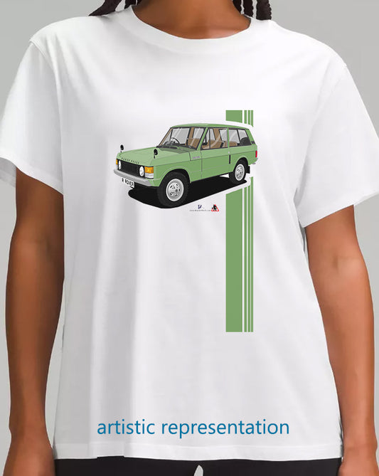 Range Rover Classic 3 Door Green T Shirt