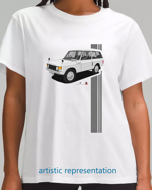 Range Rover Classic 3 Door Silver T Shirt