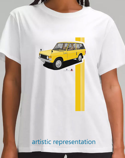 Range Rover Classic 3 Door Yellow T Shirt