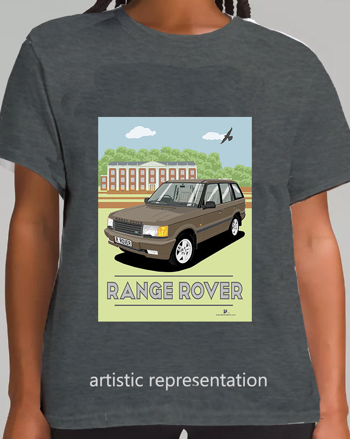 Range Rover Mk2 (P38) in Bronze (Scene) Art T Shirt