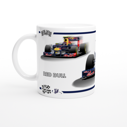 Red Bull RB8 F1 Motor Racing Art Mug