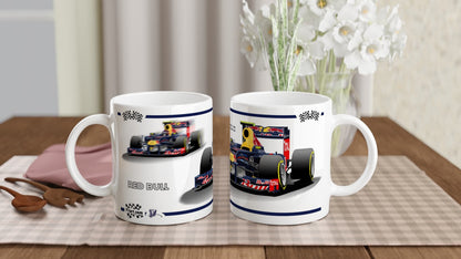 Red Bull RB8 F1 Motor Racing Art Mug