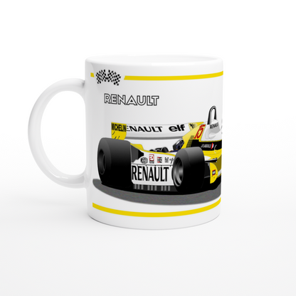 Renault RS10 F1 Motor Racing  Art Mug