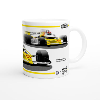 Renault RS10 F1 Motor Racing  Art Mug