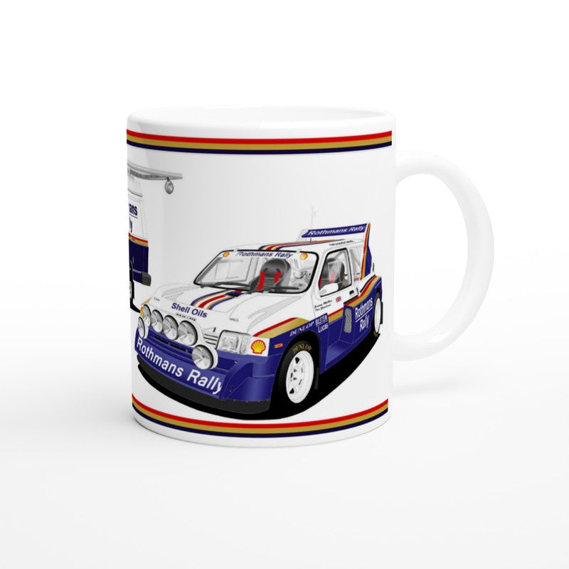 Rothmans MG Metro 6R4 Art Mug 