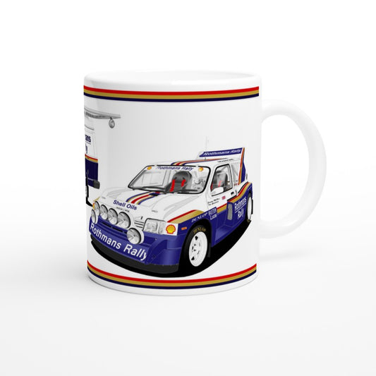 Rothmans MG Metro 6R4 Art Mug 