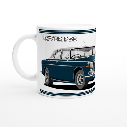 Rover P5b in Blue Art Mug