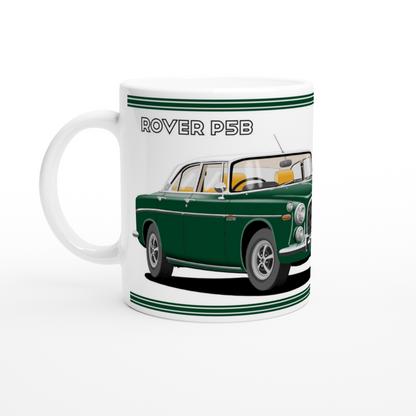 Rover P5b in Green Art Mug