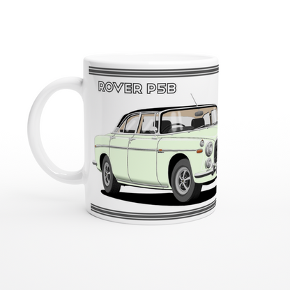 Rover P5b in White Art Mug