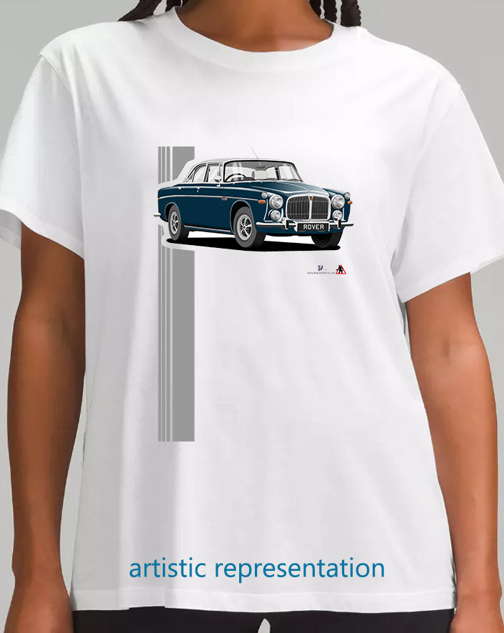 Rover P5b in Blue Art T Shirt