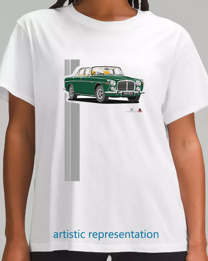 Rover P5b in Green Art T Shirt