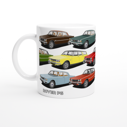 Rover P6 Multi Car Mug