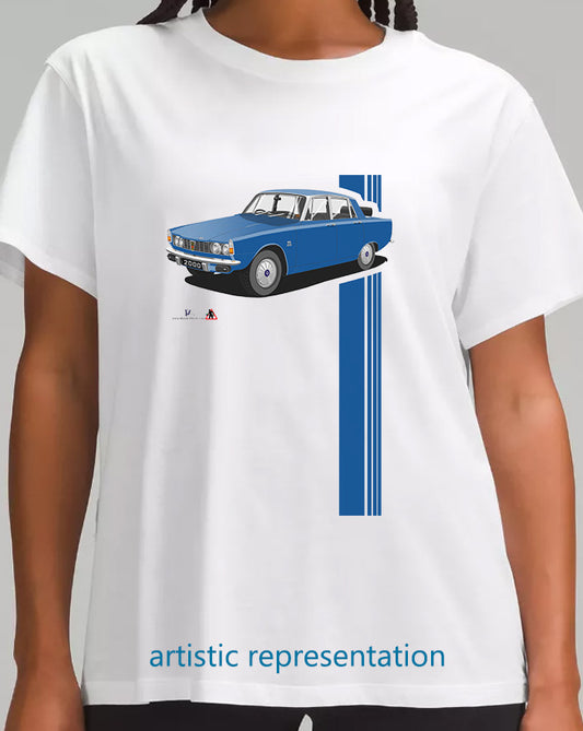 Rover P6 S1 2000 TC in Blue T Shirt