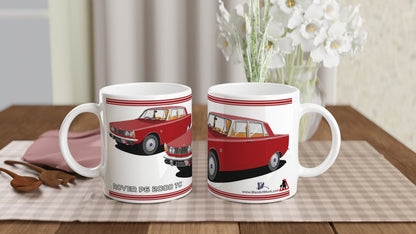 Rover P6 S1 2000 TC in Red Art Mug