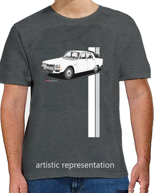 Rover P6 S1 3500 V8 in White T Shirt