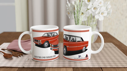 Rover P6 S2 2200 SC in Orange Art Mug