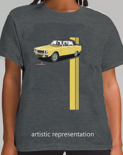 Rover P6 S2 3500 V8 in Yellow T Shirt