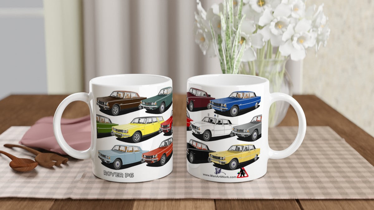 Rover P6 Multi Car Mug