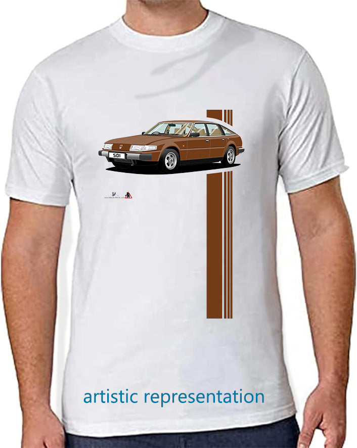 Rover SD1 Series 1 in Brown T Shirt