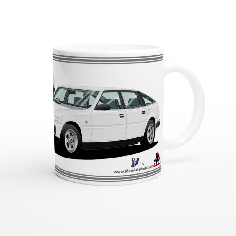 Rover SD1 Series 1 in Silver Art Mug