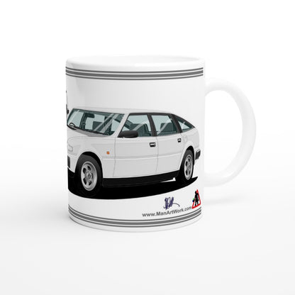 Rover SD1 Series 1 in Silver Art Mug