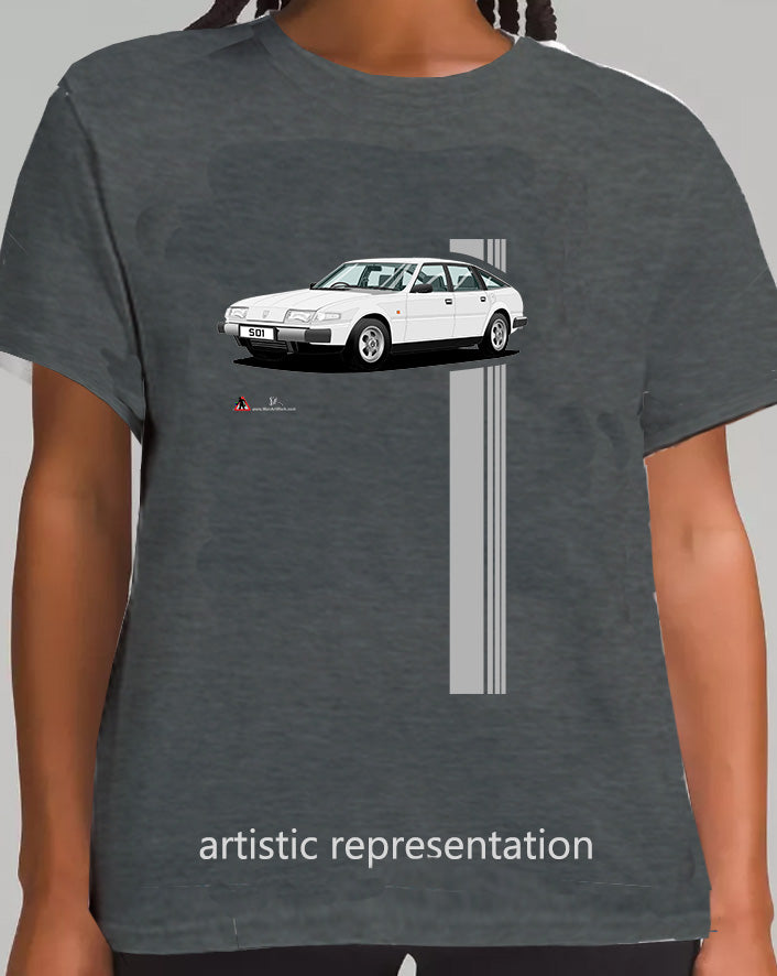 Rover SD1 Series 1 in Silver T Shirt