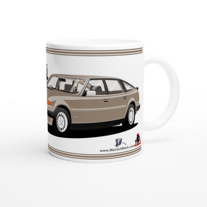 Rover SD1 Series 2 in Beige Art Mug