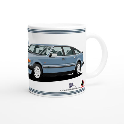 Rover SD1 Series 2 in Blue Art Mug