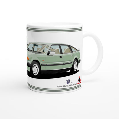 Rover SD1 Series 2 in Green Art Mug