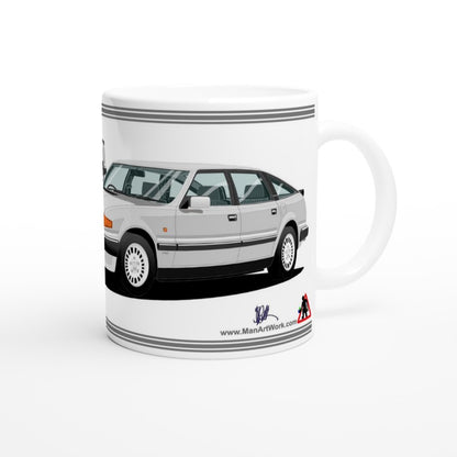 Rover SD1 Series 2 in Silver Art Mug