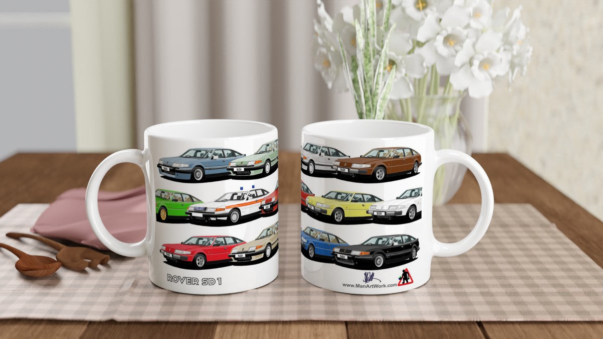 Rover SD1 Multi Car Mug