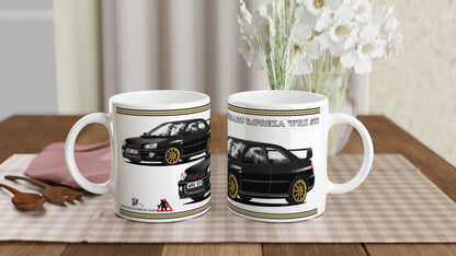 Subaru Impreza in Black Art Mug