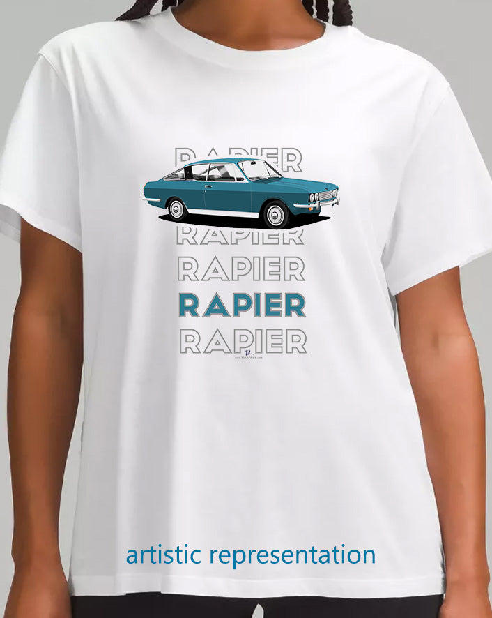 Sunbeam Rapier in Blue Art T Shirt