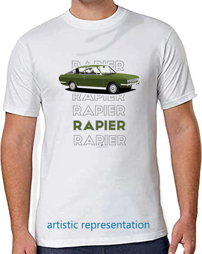 Sunbeam Rapier in Green Art T Shirt