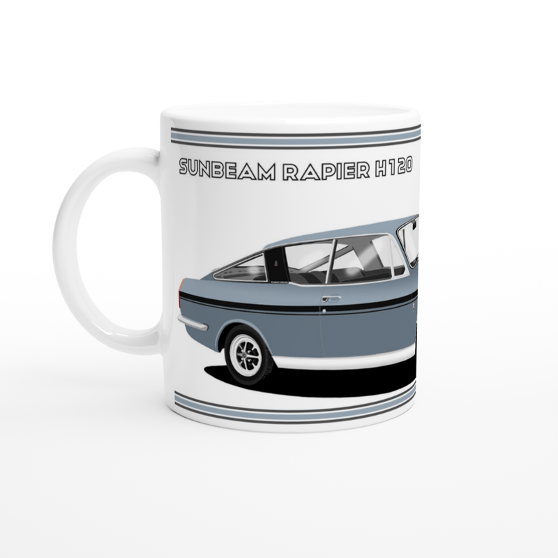 Sunbeam Rapier in Blue Art Mug