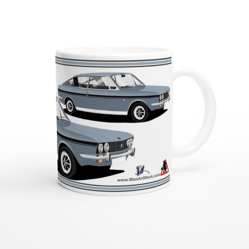 Sunbeam Rapier in Blue Art Mug
