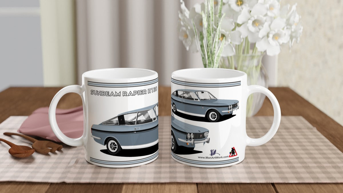 Sunbeam Rapier in Blue Art Mug
