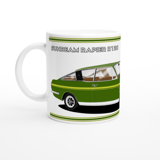 Sunbeam Rapier H120 in Green Art Mug