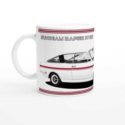 Sunbeam Rapier H120 in White Art Mug