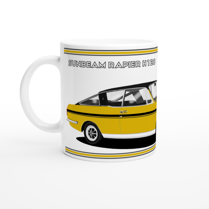 Sunbeam Rapier H120 in Gold Art Mug