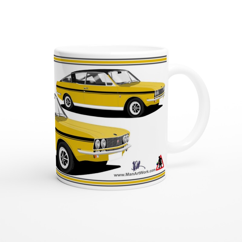 Sunbeam Rapier H120 in Gold Art Mug