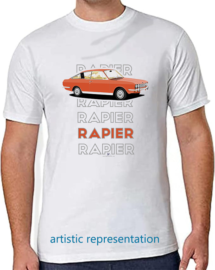Sunbeam Rapier in Orange Art T Shirt
