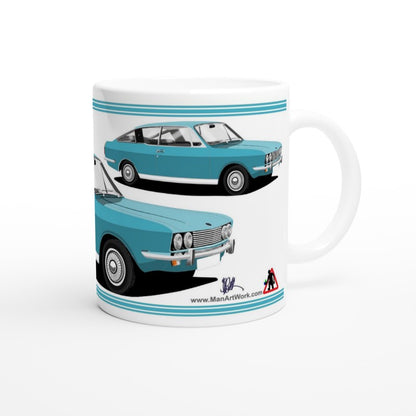 Sunbeam Rapier in Light-Blue Art Mug