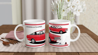 Sunbeam Rapier in Red-&-Black Art Mug