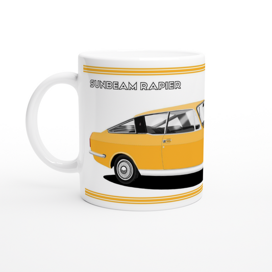 Sunbeam Rapier in Yellow Art Mug