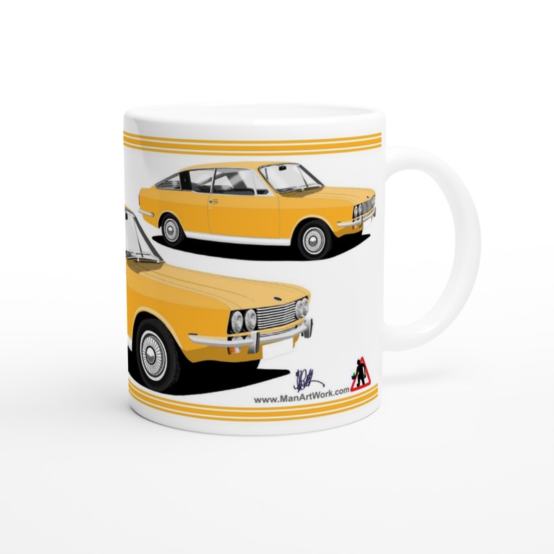 Sunbeam Rapier in Yellow Art Mug