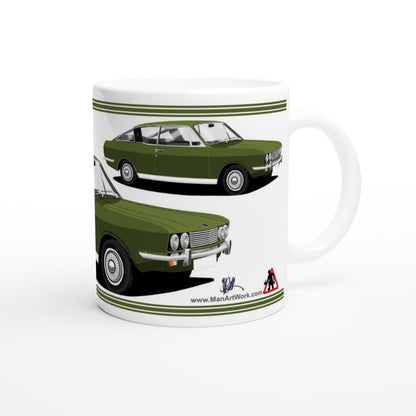 Sunbeam Rapier in Green Art Mug