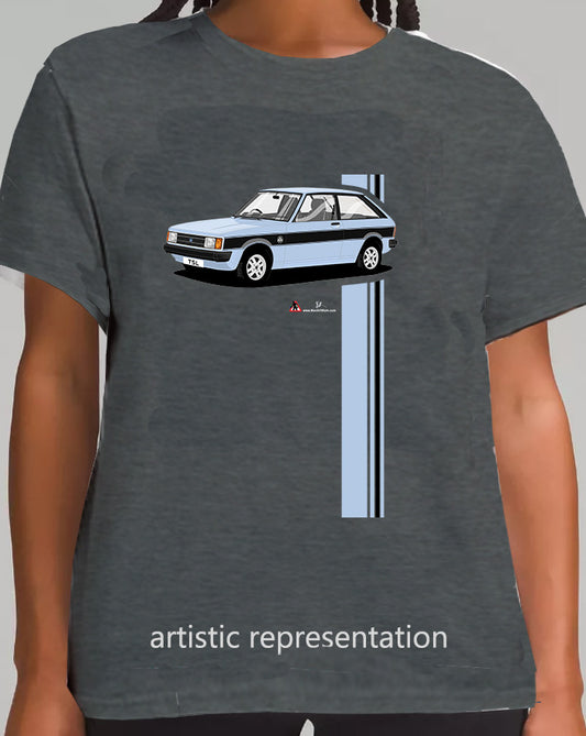 Talbot Sunbeam Lotus Mk1 in Blue & Black T Shirt