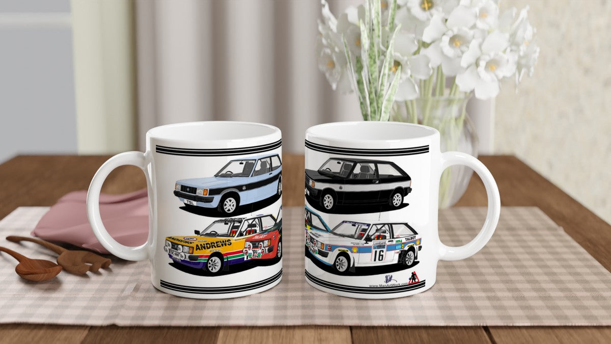 Talbot Sunbeam Lotus Multi Car Mug