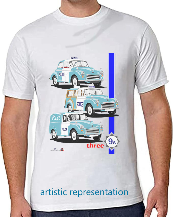 Police Morris Minor T Shirt